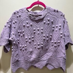 Zara Lilllac Sweater - Size M
